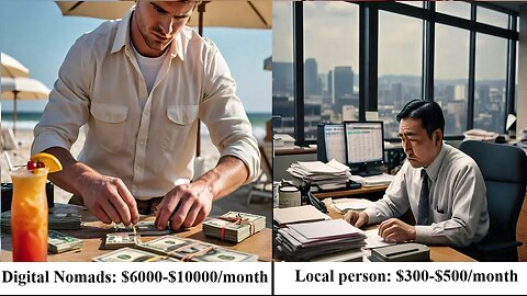 Digital Nomads: Remote working, get up to $6000-$10000/month, high salary