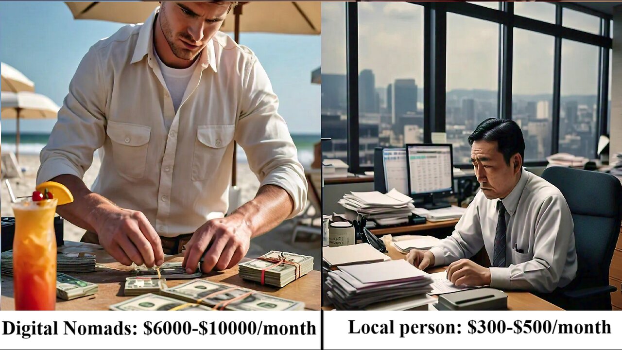 Digital Nomads: Remote working, get up to $6000-$10000/month, high salary