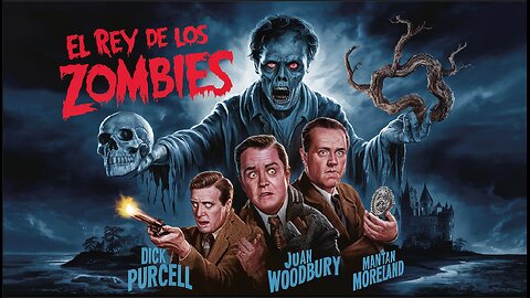 EL REY DE LOS ZOMBIES (1941) Dick Purcell y Joan Woodbury | Aventura, Terror | Blanco y negro