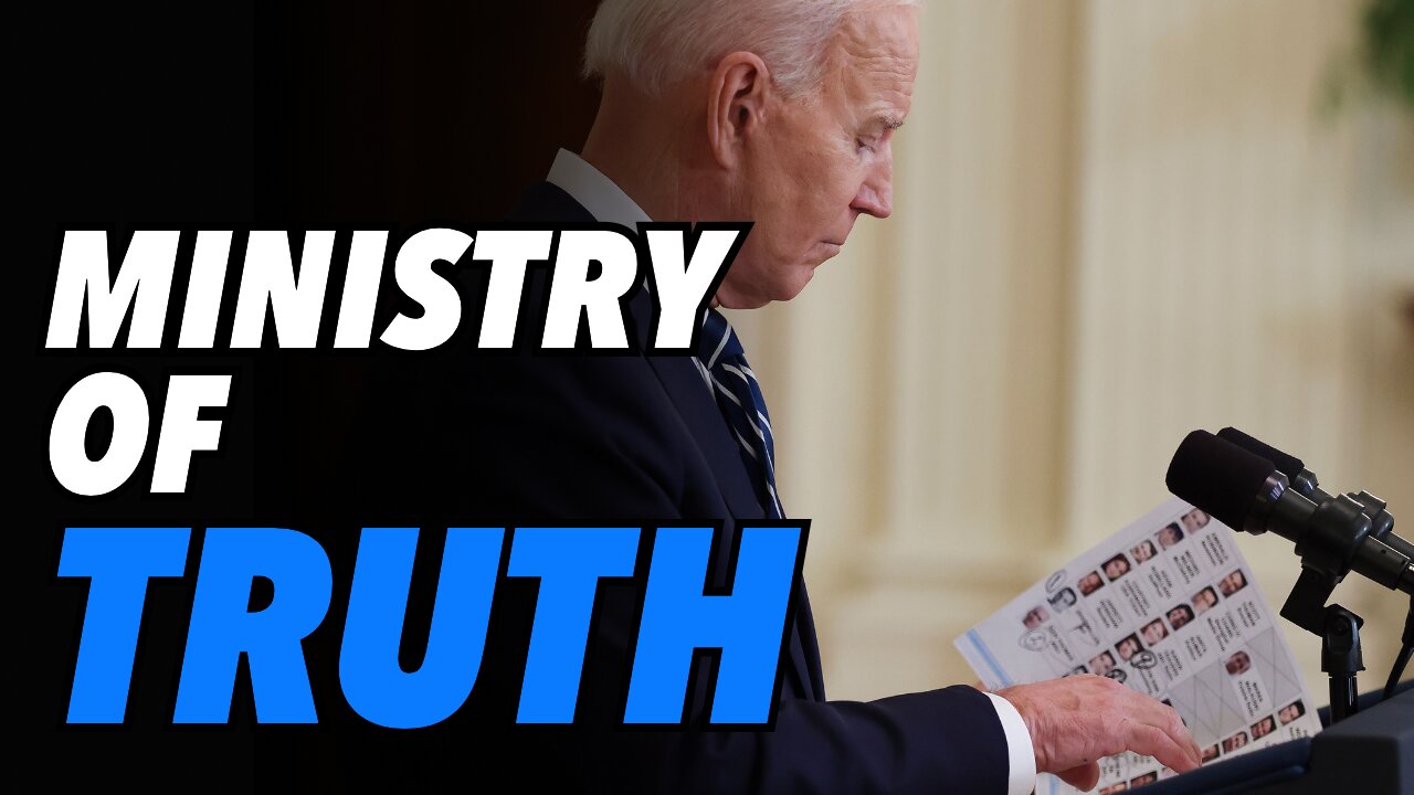 Ministry of Truth. Biden's first Press Conference (Live)