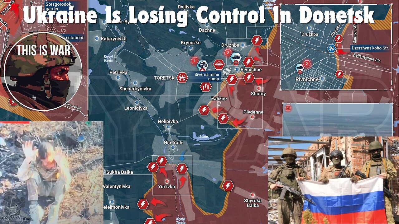 Ukraine is Losing the Donetsk Front, Leaving AFU in Shambles as Frontline Crumbles.
