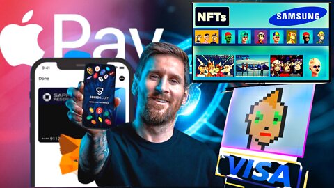 Messi Crypto Token! Samsung NFT Platform! Visa NFT Program! MetaMask Allows Apple Pay! Batman NFT!