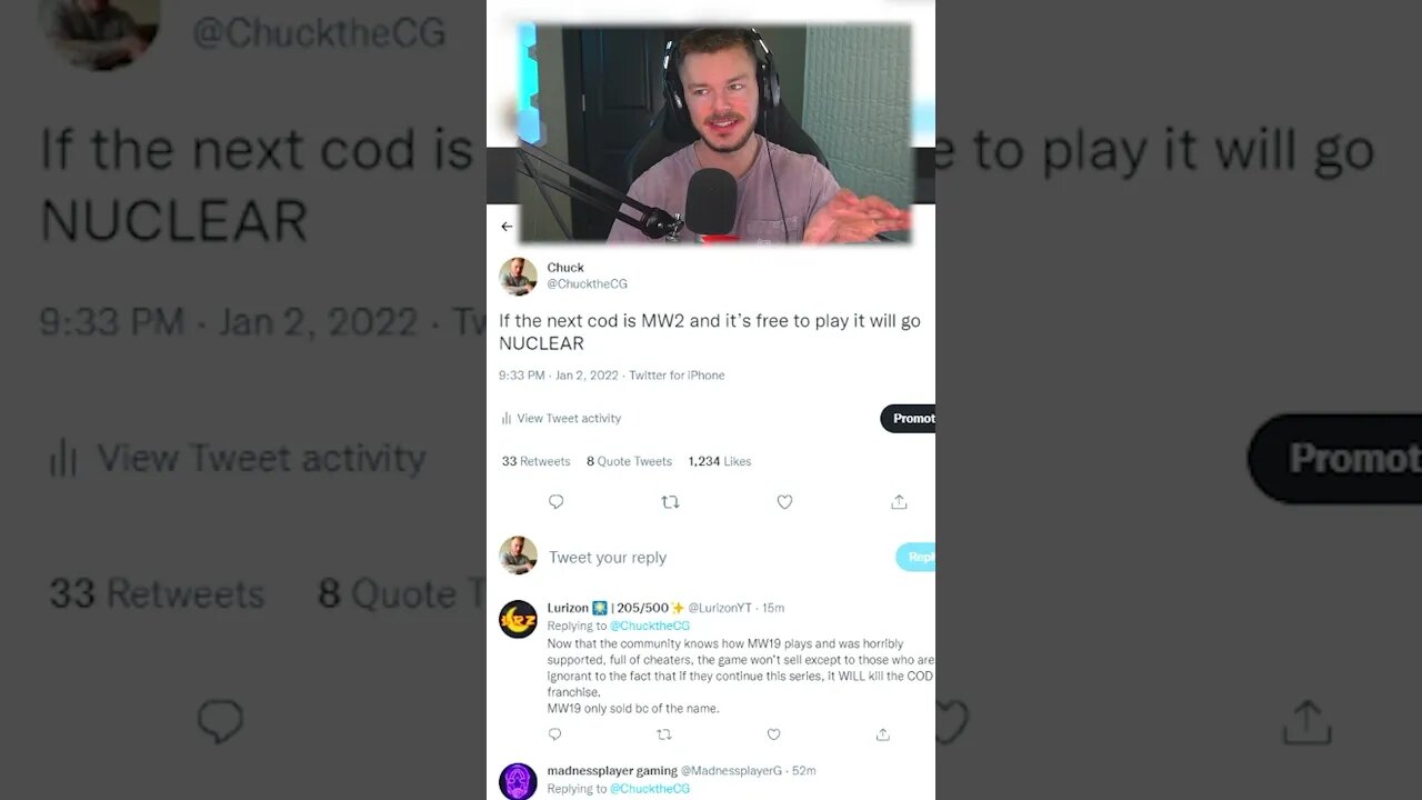 Would Modern Warfare II being Free to Play be Popular?