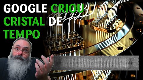 Google anuncia criação de cristal de tempo com seu computador quântico | safesrc