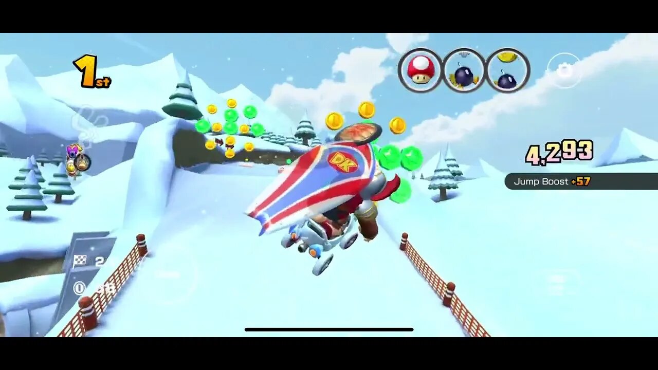 Mario Kart Tour - DS DK Pass R Gameplay