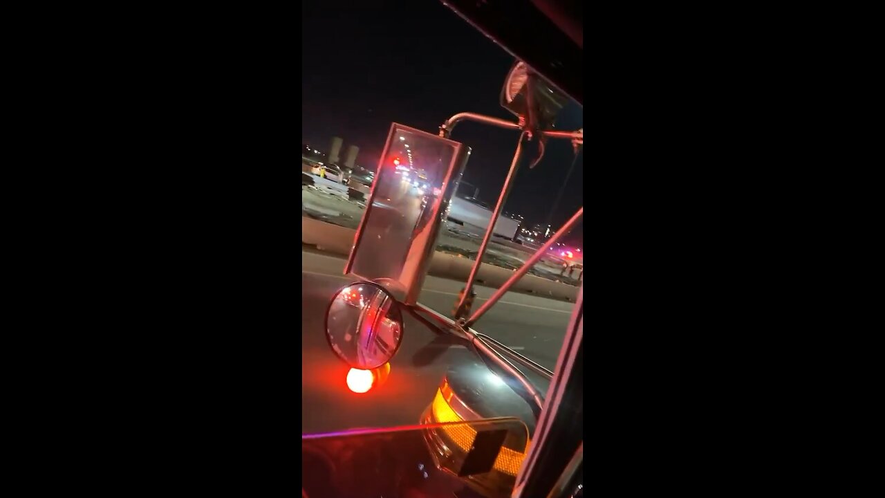 Truck Crash On Highway 401