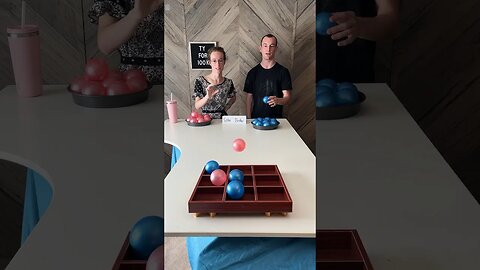 Sibling Challenge 😱 Ball Toss Tic-Tac-Toe