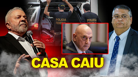CASA CAIU - Acabaram de entregar o Ministro de Lula