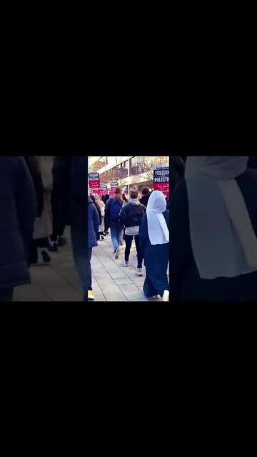 Pro-Palestinian protest at Leeds University (Nov 24th 2023) #leeds #LeedsUniversity