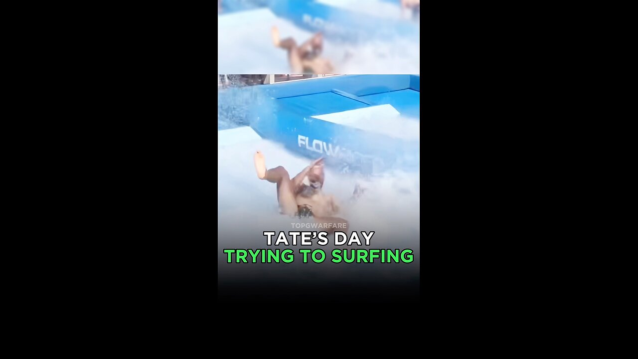 Tate Goes Surfing