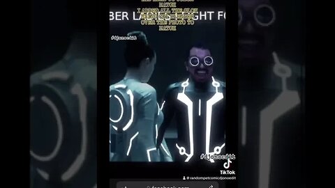 Made Tron photo edit of friend around 2018 edited his head then added to Sam Flynn & Glow in Blender