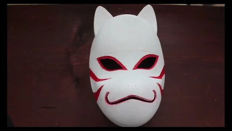 3D Printed Kakashi Anbu Mask from Naruto