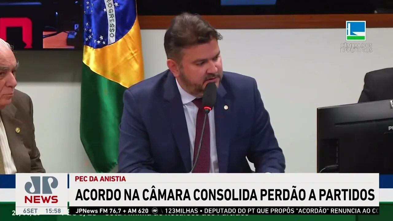 Arthur Lira e líderes da Câmara chegam a acordo sobre PEC da Anistia | LINHA DE FRENTE