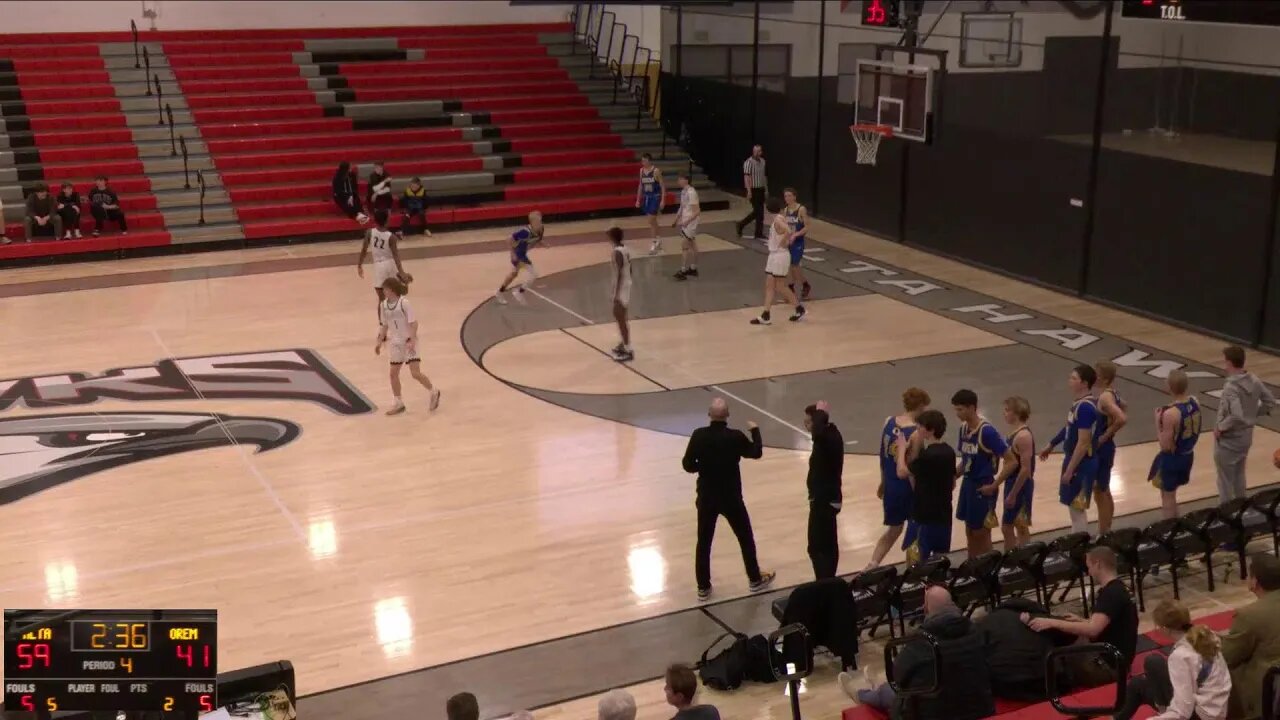 Alta Hawks Sophomore Basketball vs. Orem