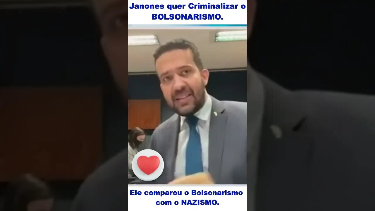 Janones que criminalizar o Bolsonarismo #shorts