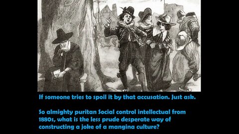 Puritans calling people (Desperate) as a slur, in name of hipsterism of self righteous superiority