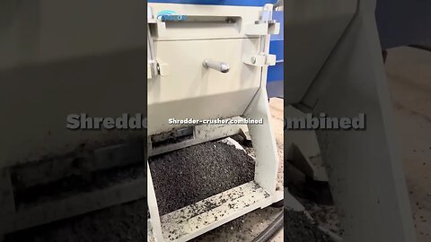 plastic lump SHREDDER-CRUSHER COMBINED