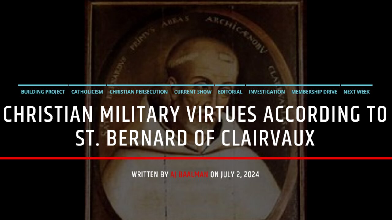 Christian Military Virtues By St. Bernard Of Clairvaux