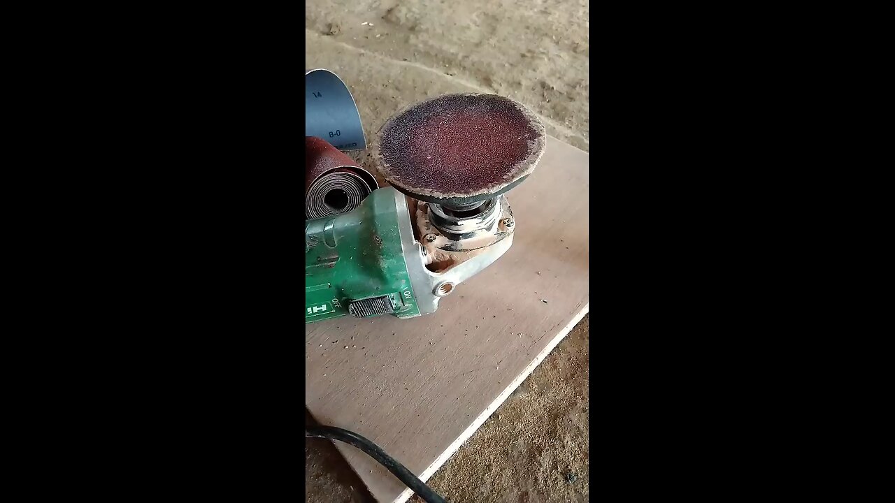 Cara cepat mengganti amplas gerinda baru dengan lem ini ✅ #woodworking