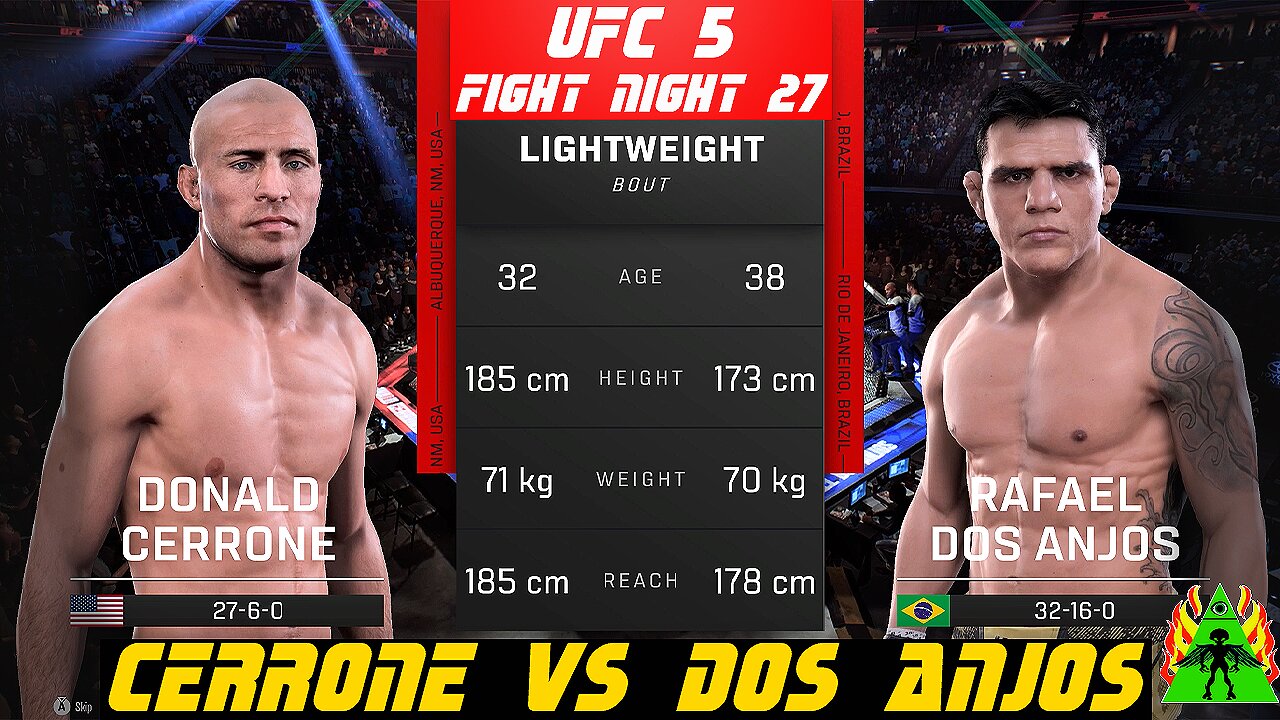 UFC 5 - CERRONE VS DOS ANJOS