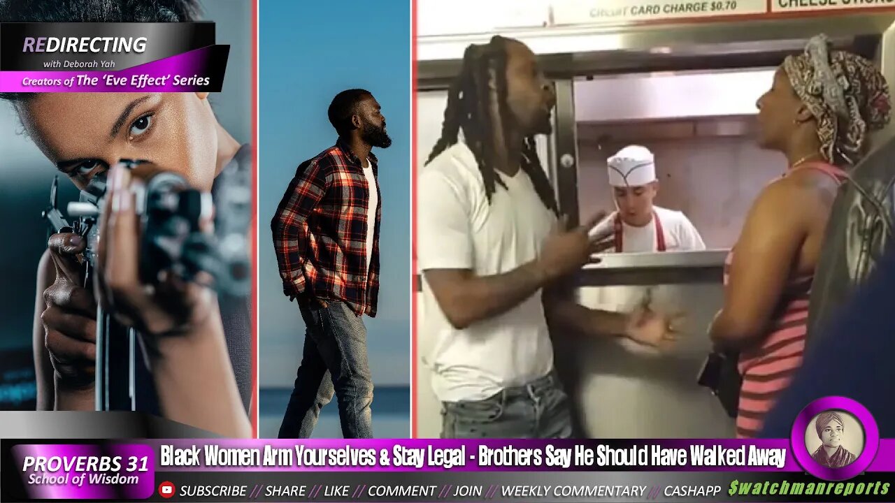 Black Women Arm Yourselves & Stay Legal - Brothers Say He Should Have Walked Away