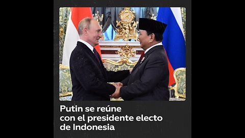 Putin se reúne con el presidente electo de Indonesia