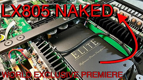 Pioneer Elite VSX-LX805 Stripped Naked - World’s First Inside View - World’s Exclusive