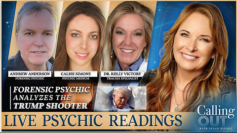 Forensic Psychic & Dr. Kelly Victory Analyze Trump Shooter + MORE