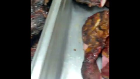 Ribs, ribs & more ribs | @peachcobblecafe on IG 🍖👍🏽😋🇺🇸 #shorts #ribs