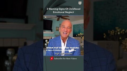 3 Warning Signs Of Childhood Emotional Neglect #shorts