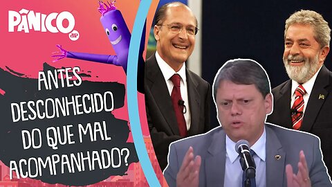MÁ FAMA DE ALCKMIN NA ALIANÇA COM LULA É O GRANDE ÀS ELEITORAL? Tarcísio de Freitas comenta