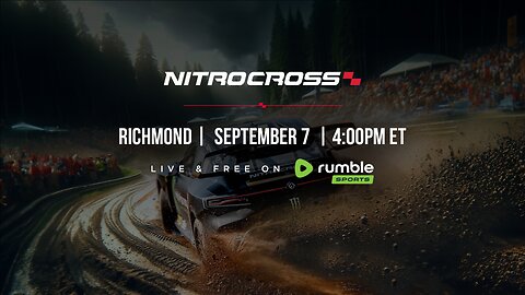Nitrocross Richmond Round 1 | September 7, 2024 | 4:00pm ET / 1:00pm PT