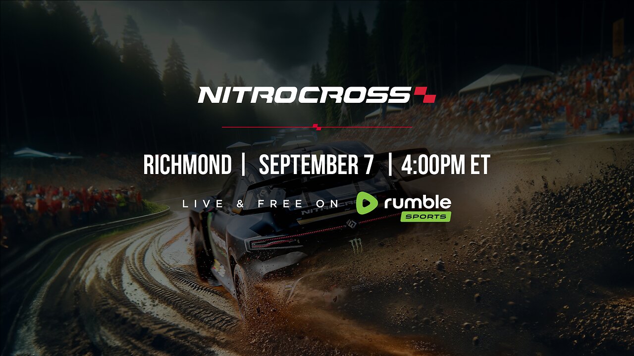 Nitrocross Richmond Round 1 | September 7, 2024 | 4:00pm ET / 1:00pm PT