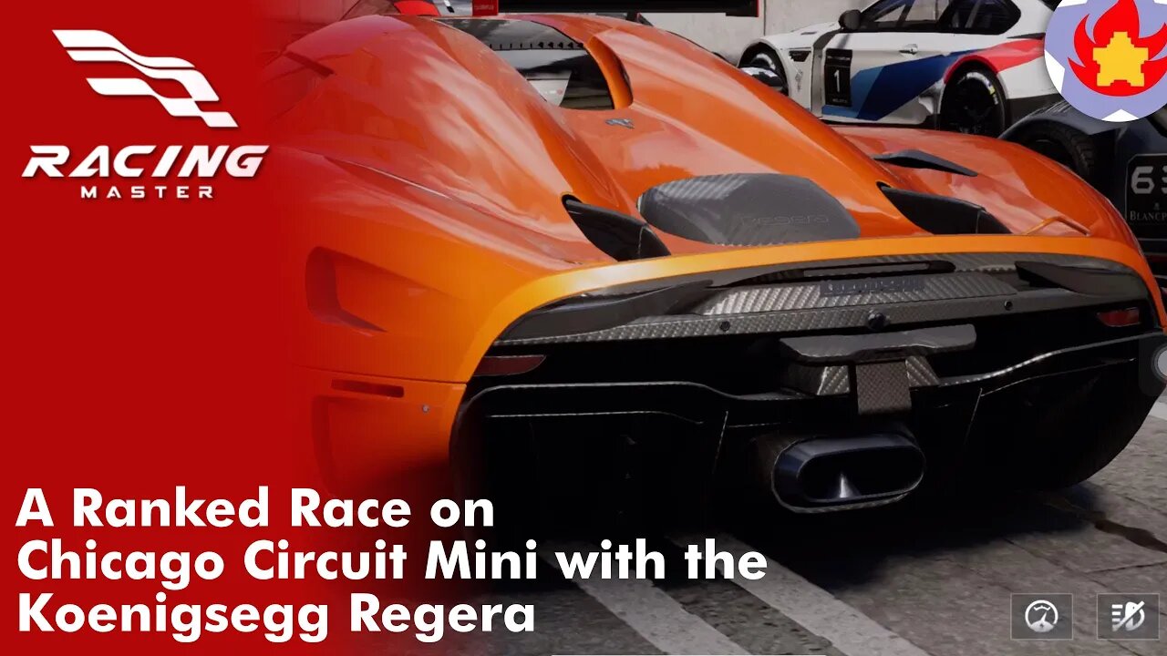 A Ranked Race on Chicago Circuit Mini with the Koenigsegg Regera | Racing Master