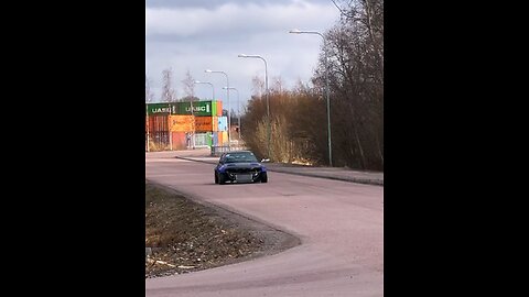 BMW Doing burnout