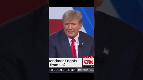 Trump nails it. #cnn (no music)