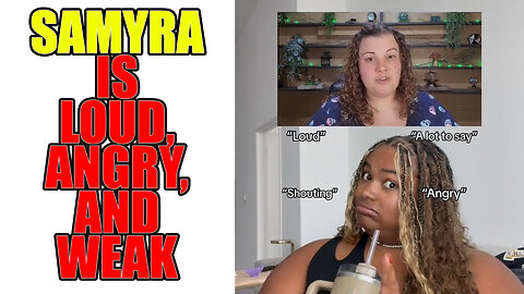 Loud, Angry, and 400 Pound Samyra Tries To Virtue Signal About SamAtEverySize