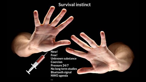 ⁣unvaxxed - survival instinct