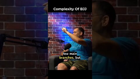 The Complexity of BJJ (Jiu Jitsu) #shorts #bjj #jiujitsu #podcast #mma #fight #viral