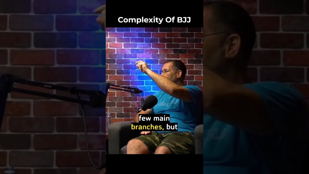 The Complexity of BJJ (Jiu Jitsu) #shorts #bjj #jiujitsu #podcast #mma #fight #viral
