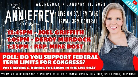 Grounded Domestic Flights, House Republican Majority, Mega Millions • Annie Frey Show 1/11/23