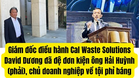 David Duong Kiện Hải Huỳnh Tội Phỉ Báng