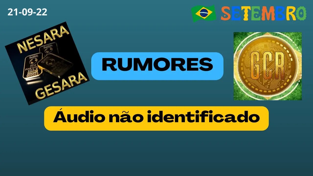 RUMORES Áudio não identificado