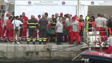 Hallan otros cuatro cuerpos tras el naufragio del yate de lujo en Italia | AFP