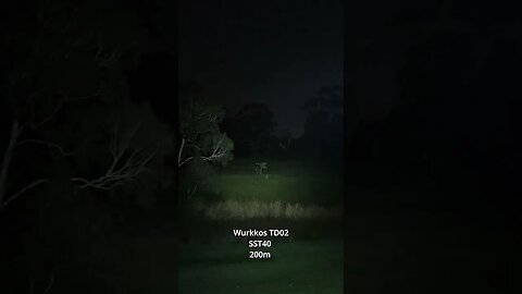 Wurkkos TD02 long range beamshots