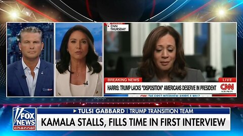 Tulsi Gabbard: Kamala Harris Is Afraid of Being Exposed