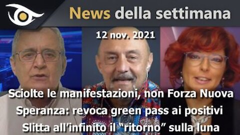 NEWS DELLA SETTIMANA (12 nov 2021)