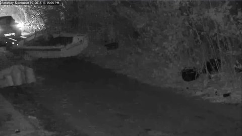 Detroit police seek suspects caught on camera illegally dumping boat on street