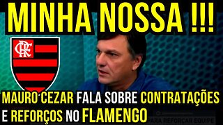 MINHA NOSSA!!! MAURO CEZAR FALA SOBRE CONTRATAÇÕES NO FLAMENGO - É TRETA!!! NOTÍCIAS DO FLAMENGO