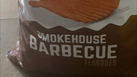 We try ruffles smokehouse barbecue chips.